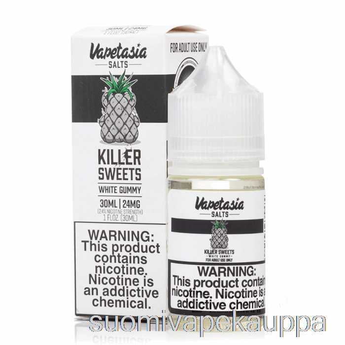 Vape Nesteet Valkoinen Kuminen - Vapetasia Suolat - 30ml 24mg